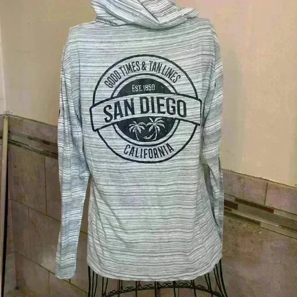 Miami style long sleeve pullover size small - Picture 4 of 5